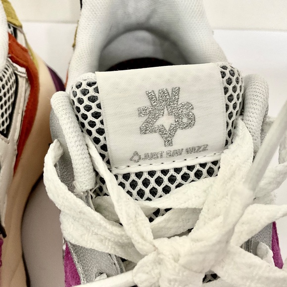 New W6YZ Sarah Mesh and Suede Women"s Lace-Up Sneakers Fits Size 7 - Picture 8 of 14